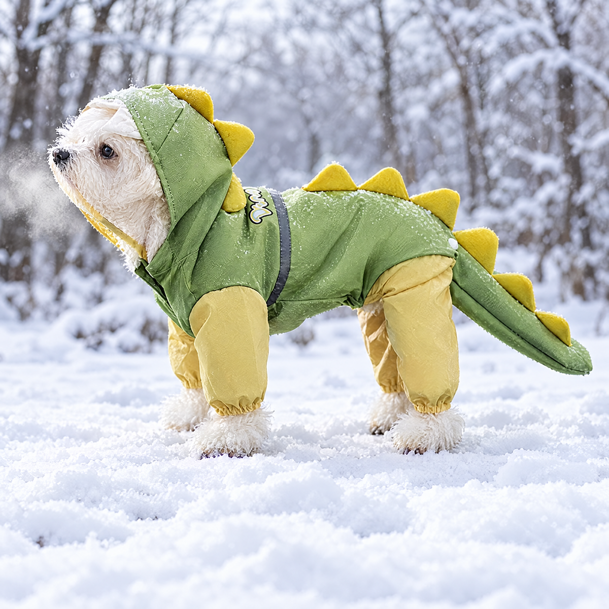 Waterproof Fully detachable coat for small dogs