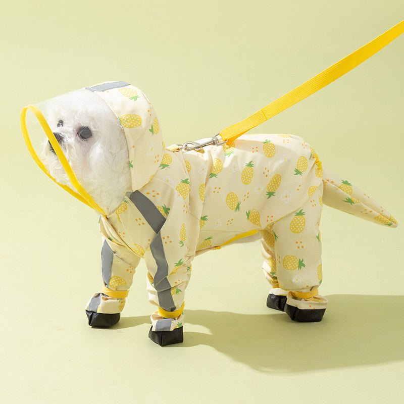 Waterproof Fully detachable coat for small dogs